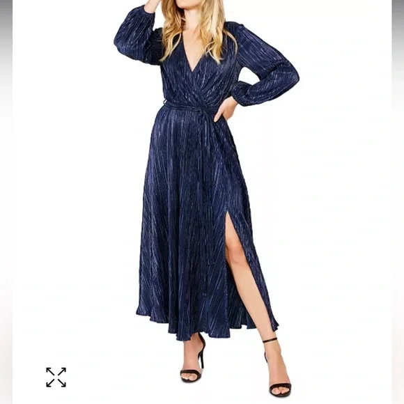 chinese dress ladies City Goddess BARDOT PLEATED MAXI DRESS – Tradegala
